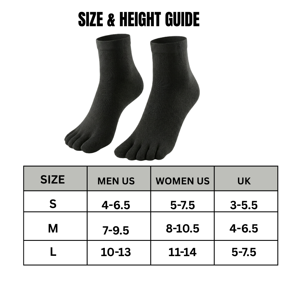 BILYVIA Performance Ankle Toe Socks