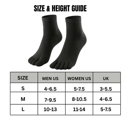 BILYVIA Performance Ankle Toe Socks