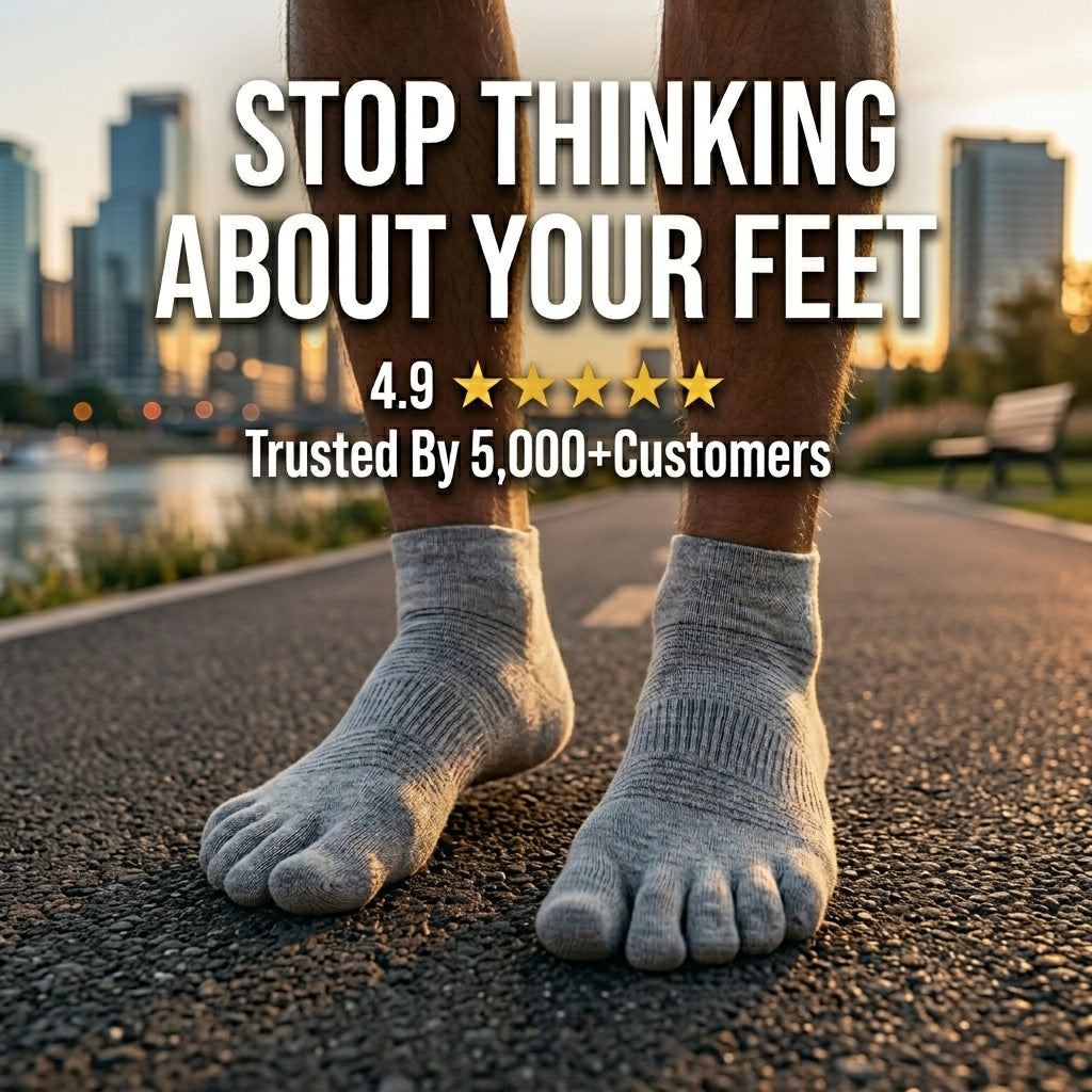 BILYVIA Performance Ankle Toe Socks