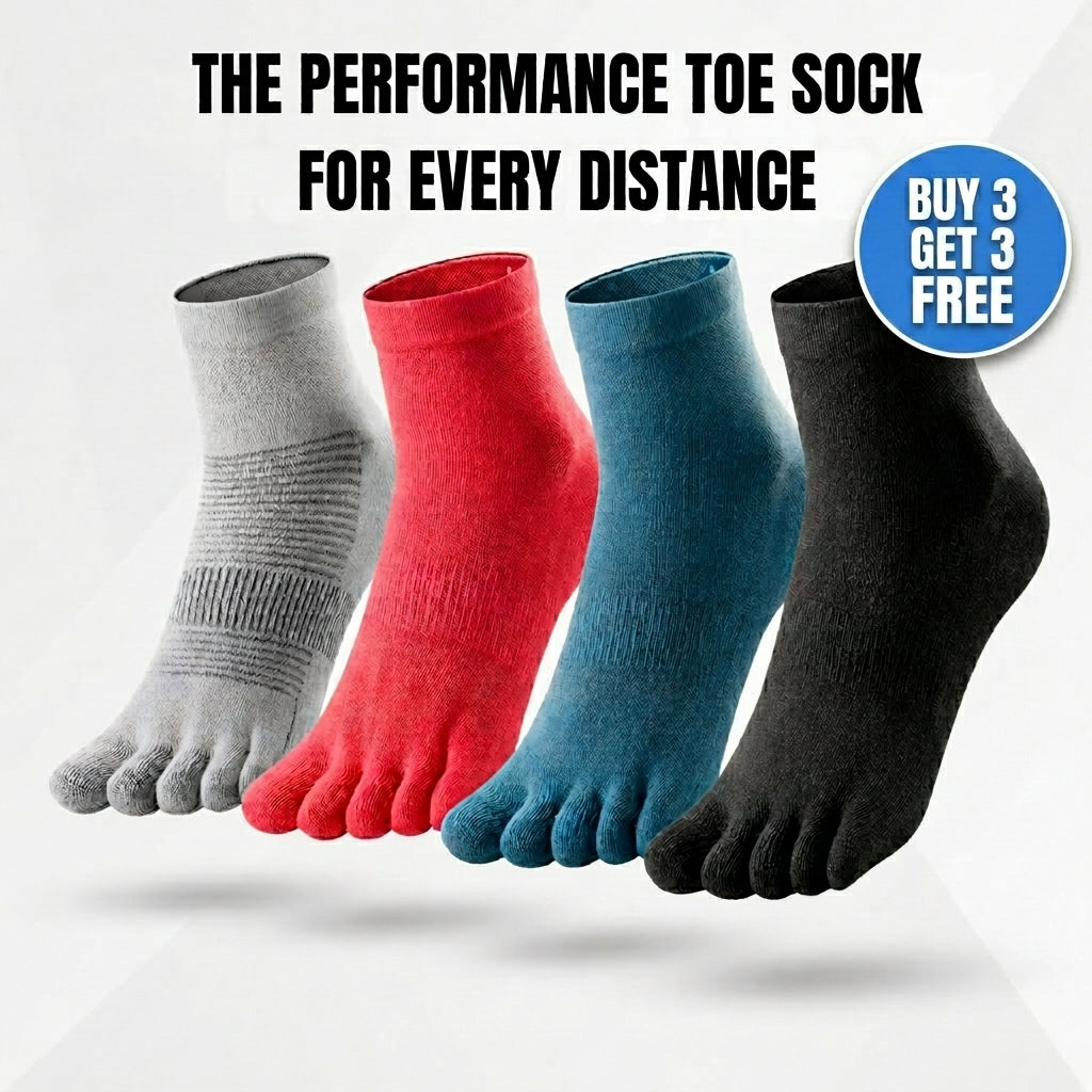 BILYVIA Performance Ankle Toe Socks